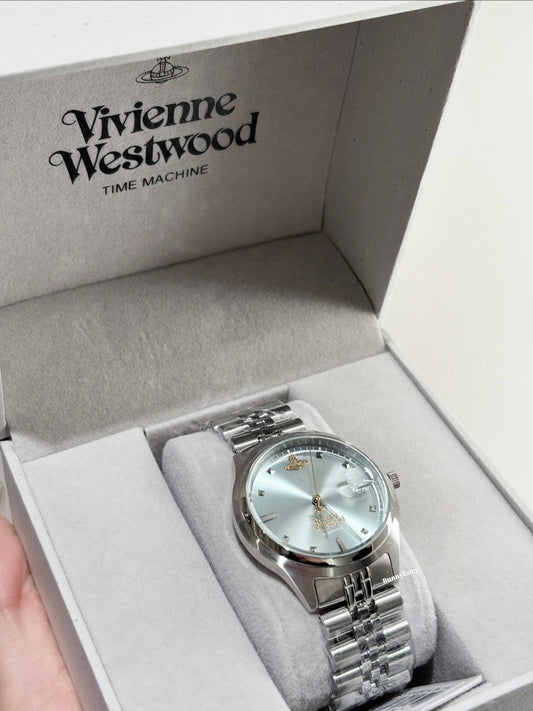 [預購] Vivienne Westwood 碎冰藍手錶
