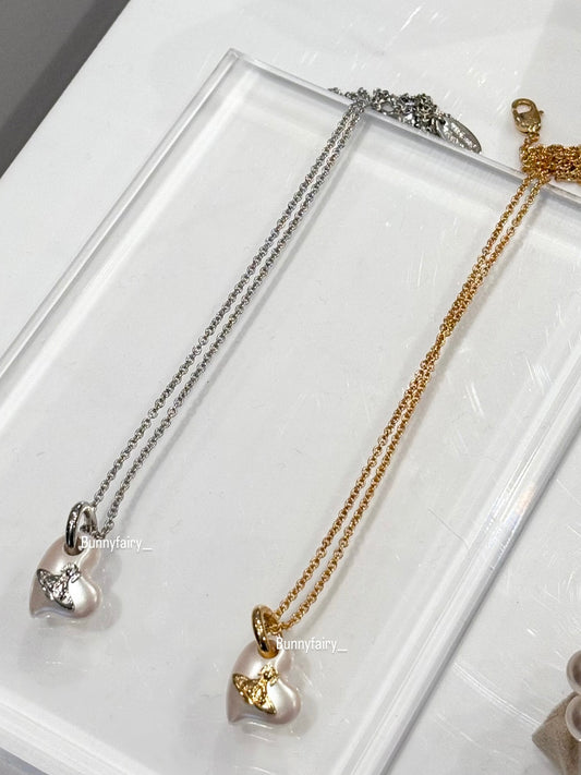 [預購] Vivienne Westwood Florentia 不對稱心形吊墜項鍊