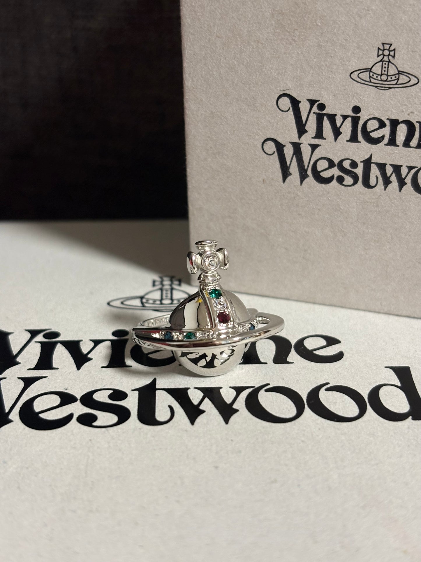 [現貨] Vivienne Westwood Solid Orb Ring NANA同款半圓戒指🪐