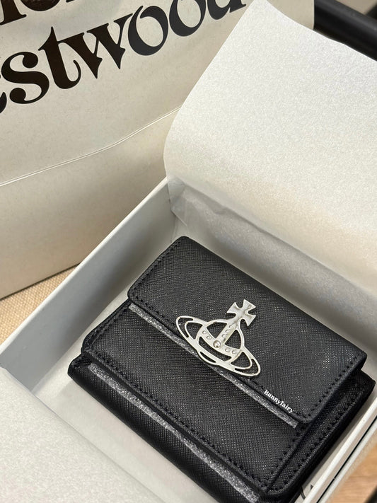 [預購] Vivienne Westwood 十字紋三折短夾