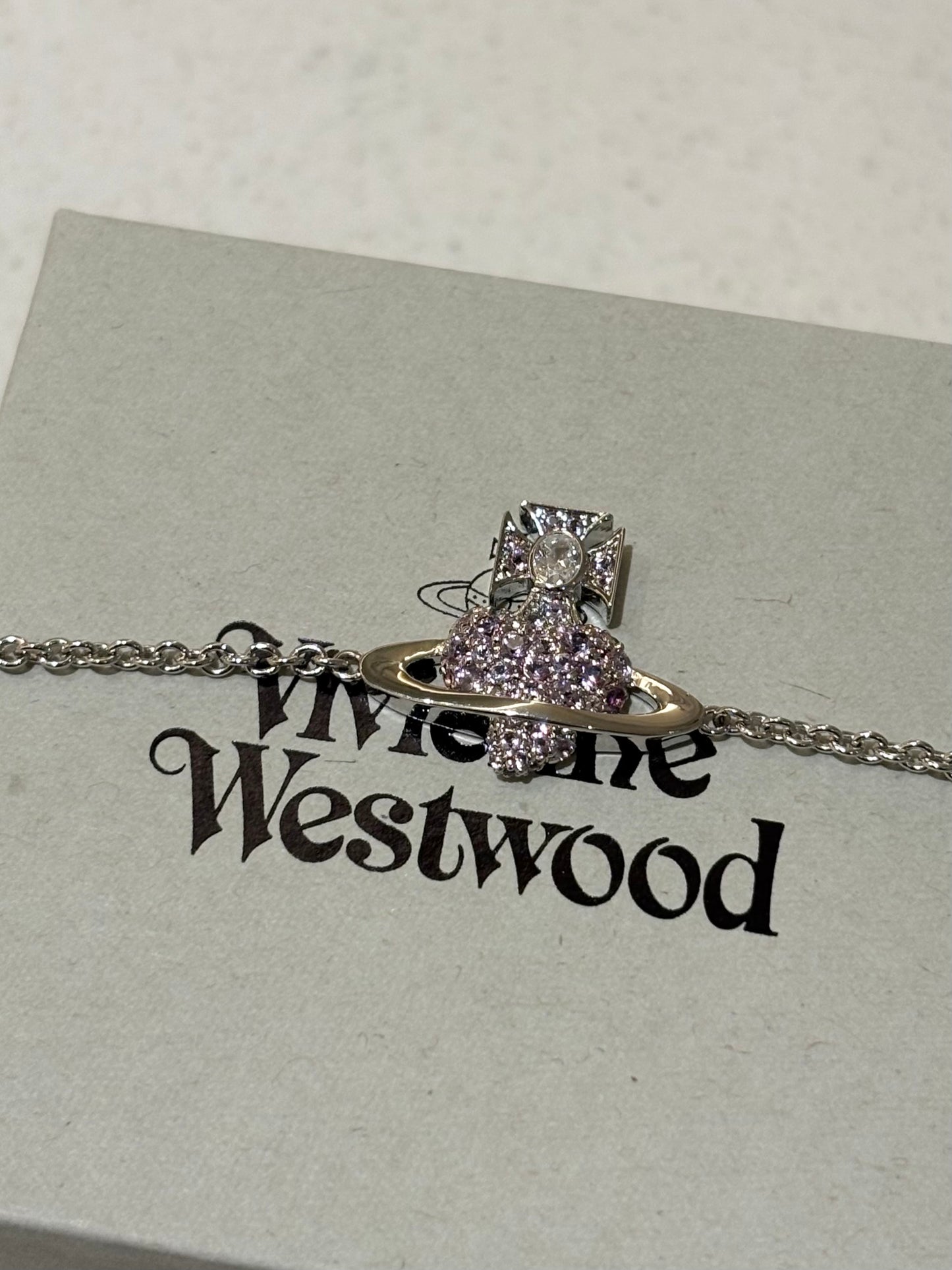[預購] Vivienne Westwood Agnatha 情人節限定愛心手鍊