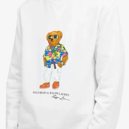 [購買請私訊] Polo Ralph Lauren 海灘俱樂部熊圖案圓領衛衣
