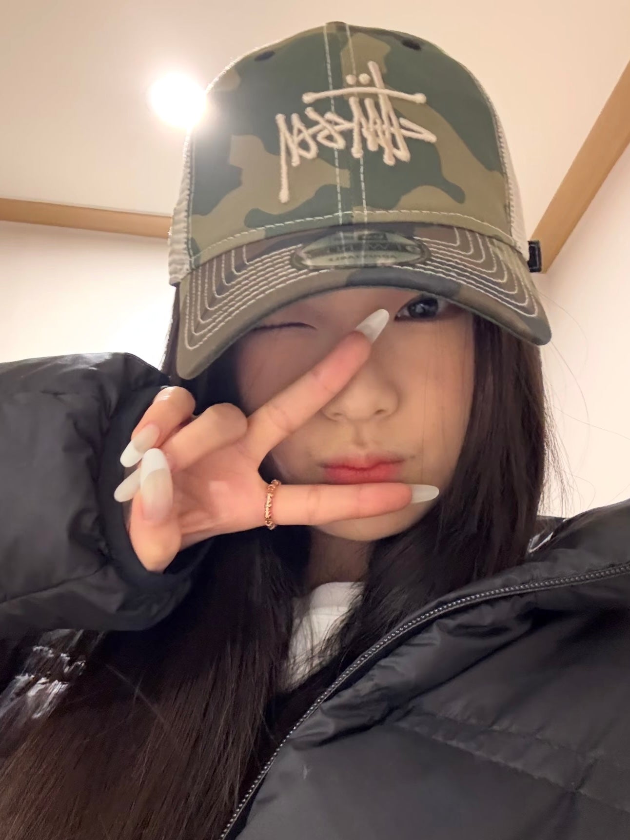[現貨] 朴燦烈同款 Stussy 9TWENTY BASIC TRUCKER 迷彩帽子