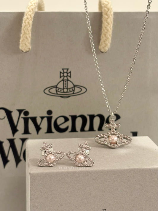 [預購+現貨] Vivienne Westwood Olympia Pink 粉色夾心珍珠系列