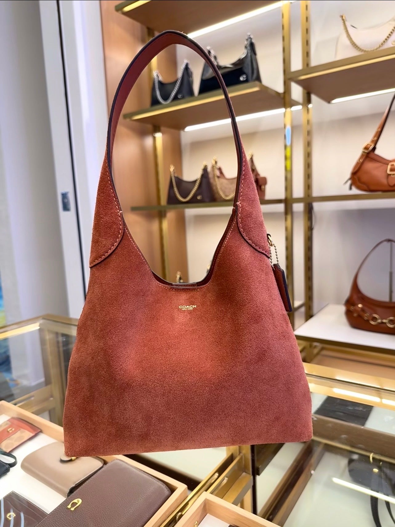 [現貨] Coach Brooklyn 28 陶土色