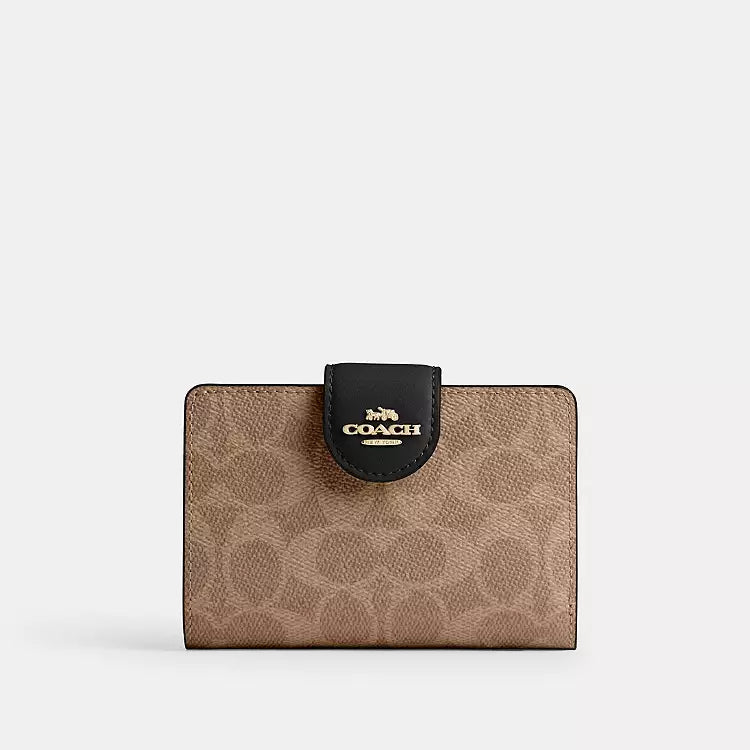 [預購] Coach Medium Corner Zip Wallet 中夾 多色
