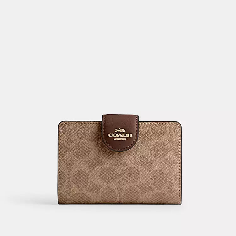 [預購] Coach Medium Corner Zip Wallet 中夾 多色