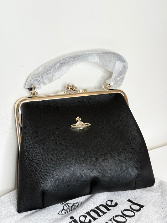 [預購] Vivienne Westwood 荔枝皮口金包