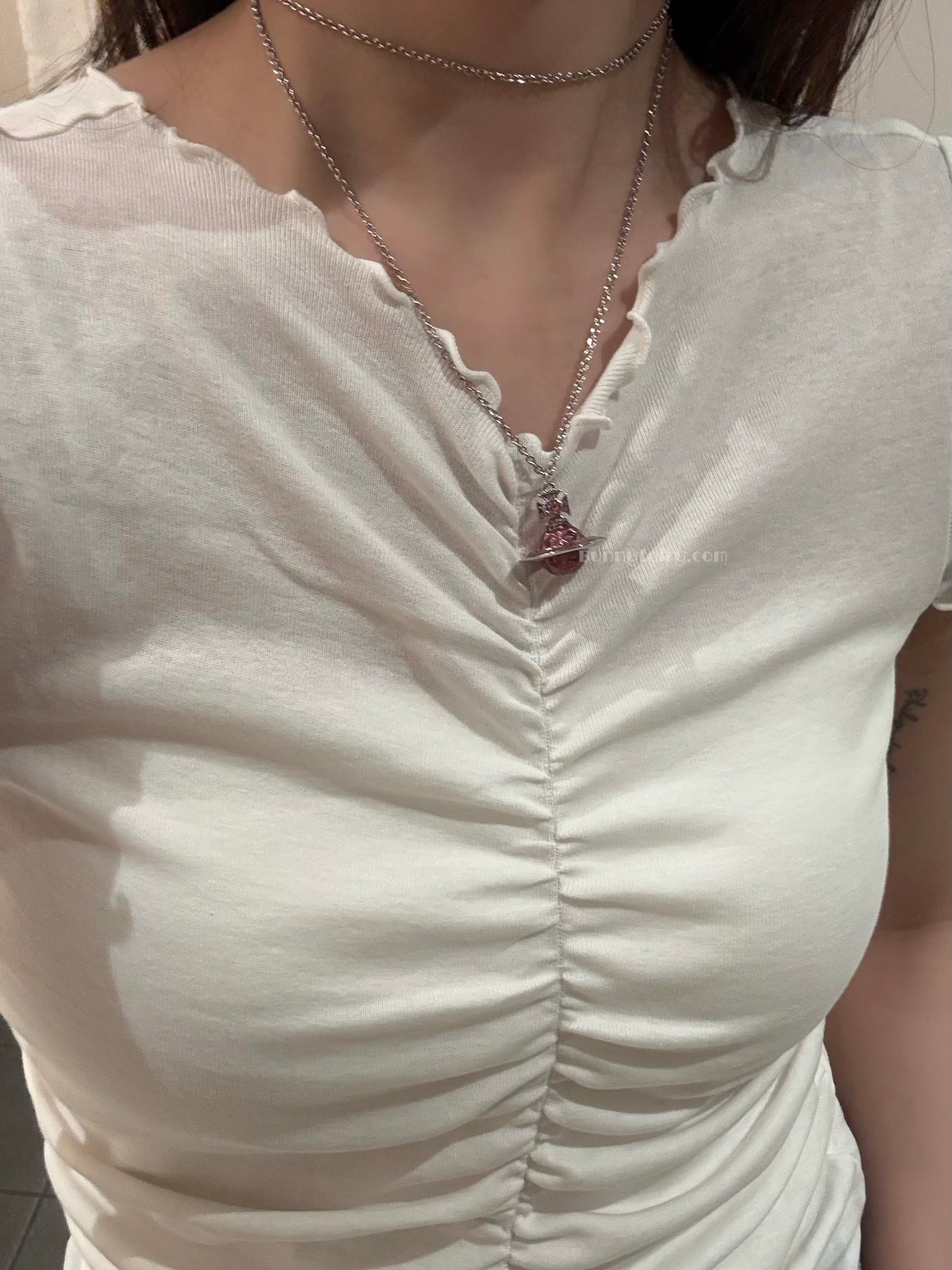 [限量預購💗] Vivienne Westwood Mashita 糖果寶石立體土星項鍊🍬