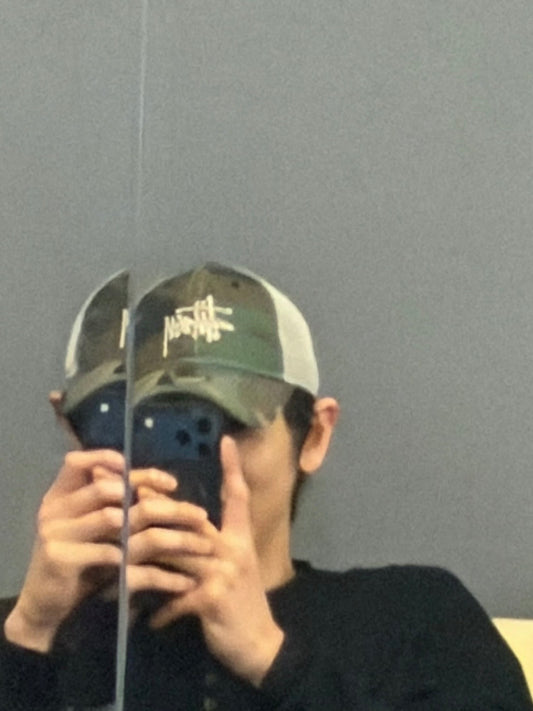 [現貨] 朴燦烈同款 Stussy 9TWENTY BASIC TRUCKER 迷彩帽子