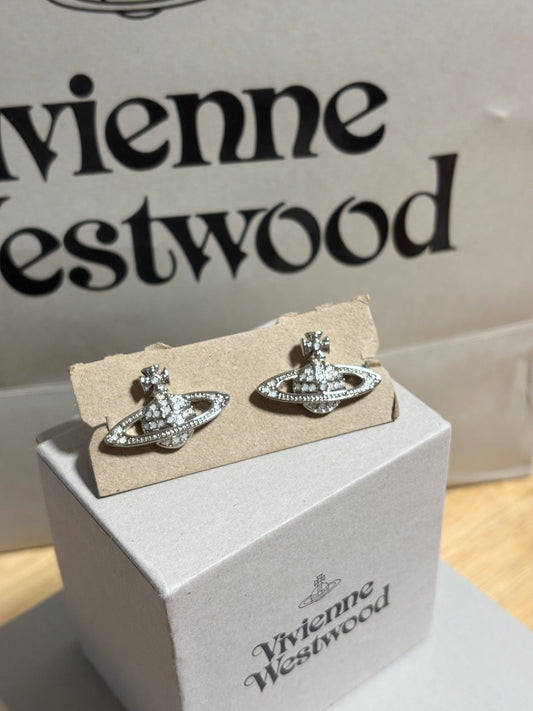 [預購] Vivienne Westwood Mini Bas 蛋白石耳環