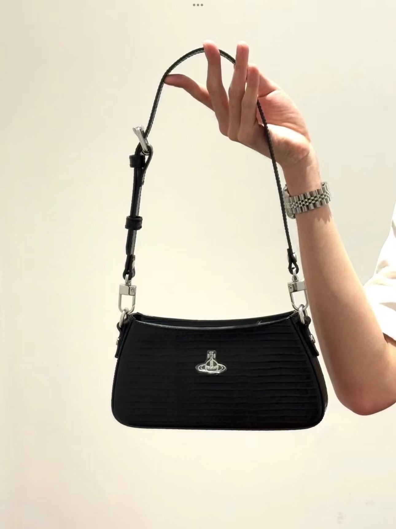 [折扣預購] Vivienne Westwood Tasha蜥蜴紋腋下包