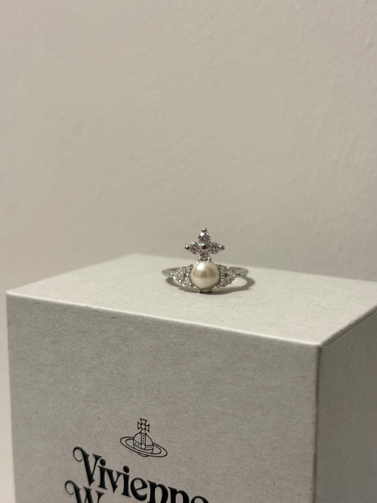[現貨] Vivienne Westwood Feodora小珍珠戒指