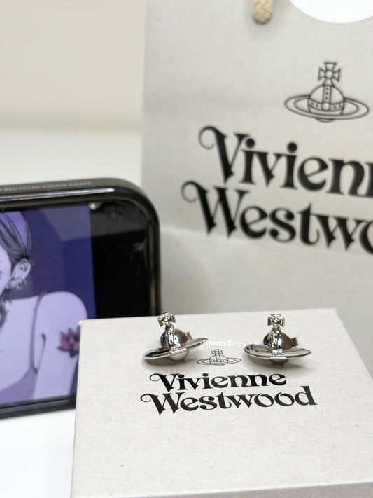 [預購] Vivienne Westwood Solid土星球體耳釘