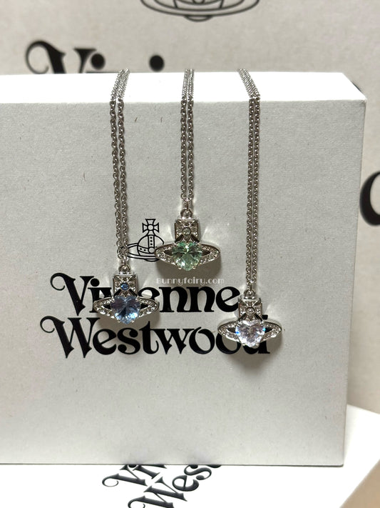 ［預購] Vivienne Westwood Ariella Necklace 愛心鑽項鍊