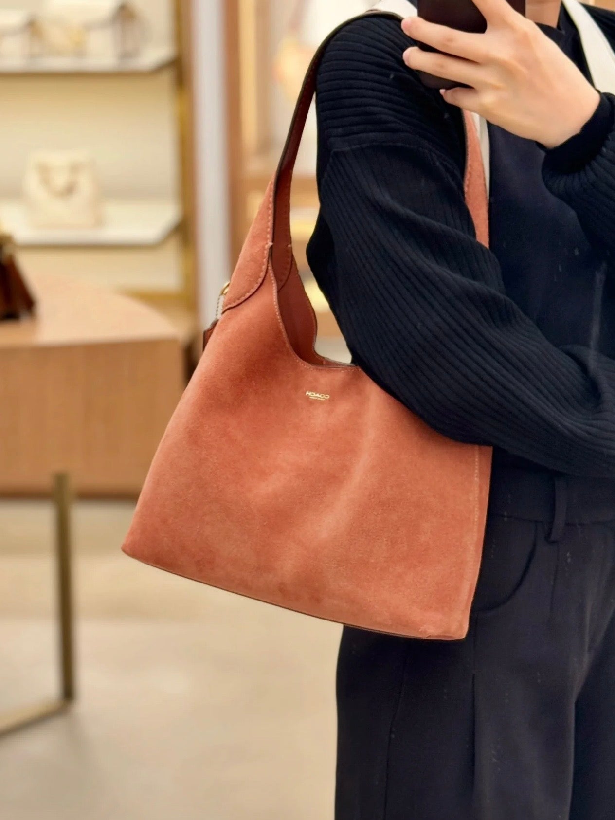 [現貨] Coach Brooklyn 28 陶土色