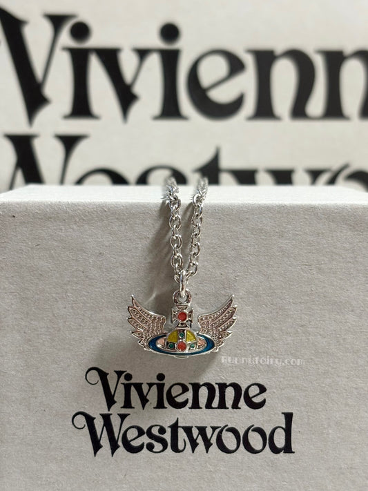 [預購] Vivienne Westwood 翅膀土星項鍊