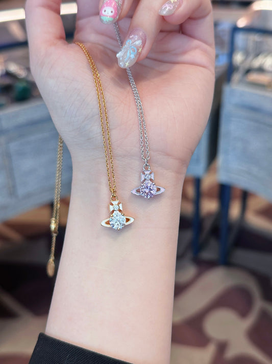 [新品預購] Vivienne Westwood Millie愛心鑽項鍊