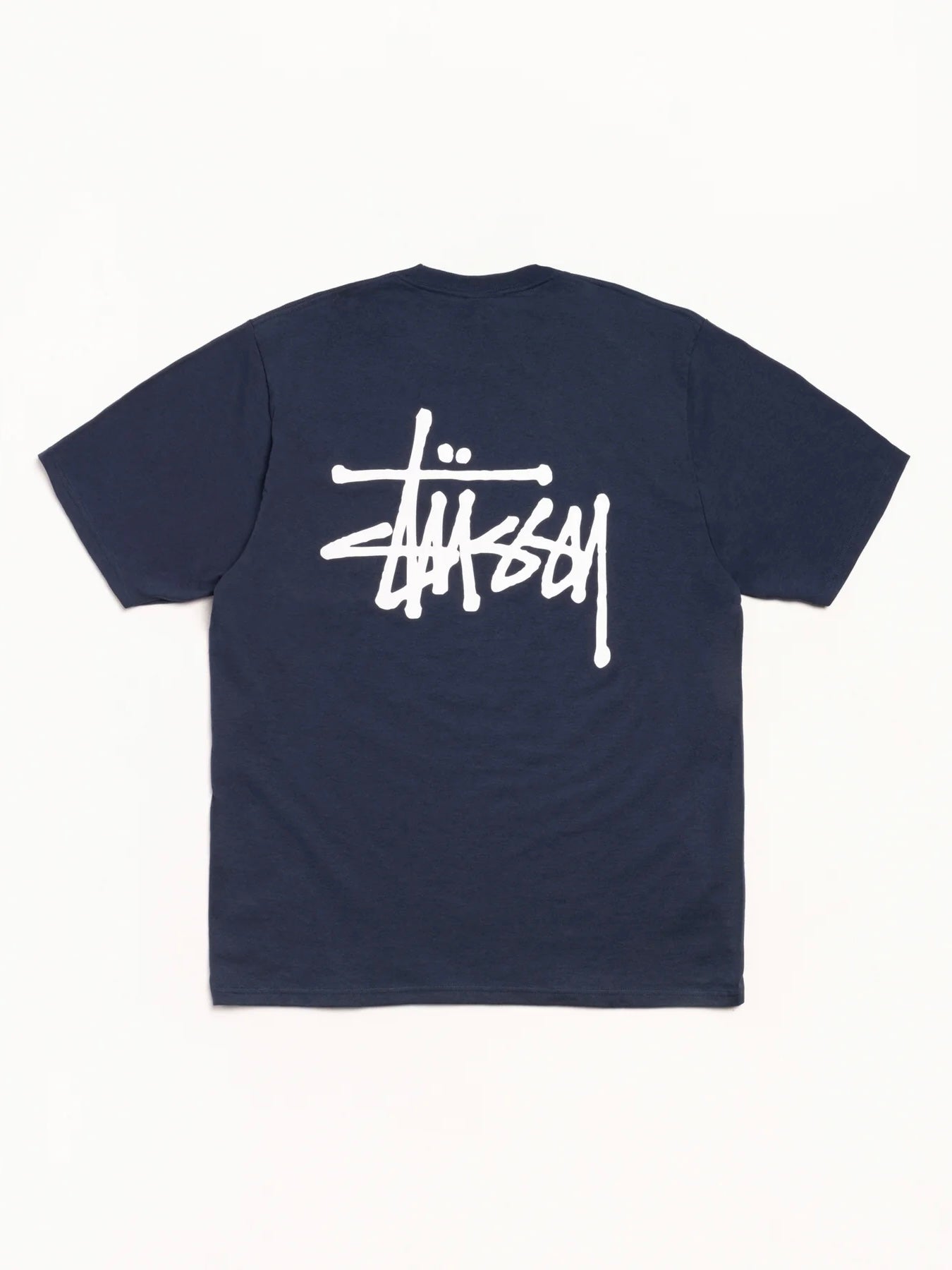 [現貨] Stussy BASIC STÜSSY TEE 深藍色基本款短袖