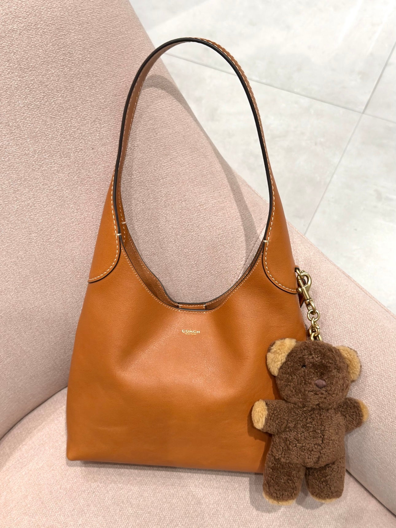 [現貨] Coach Brooklyn 28 太妃糖色