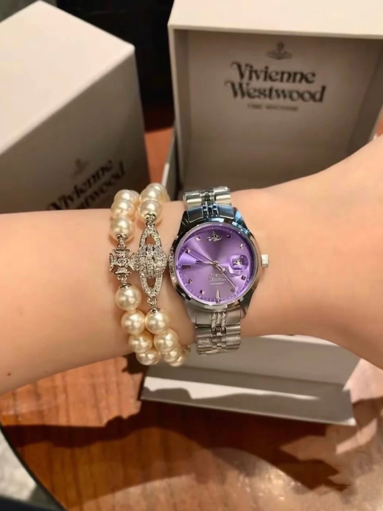 [預購] Vivienne Westwood Little Camberwell 29mm 小紫錶