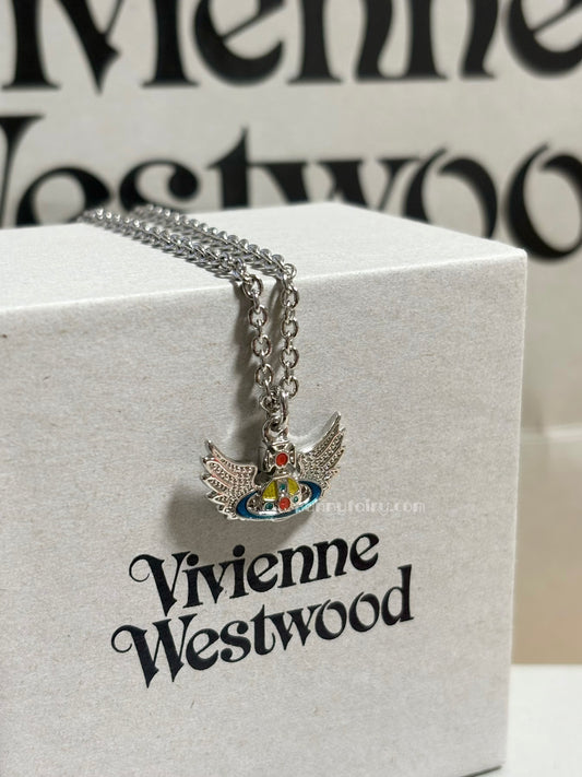 [預購] Vivienne Westwood 翅膀土星項鍊