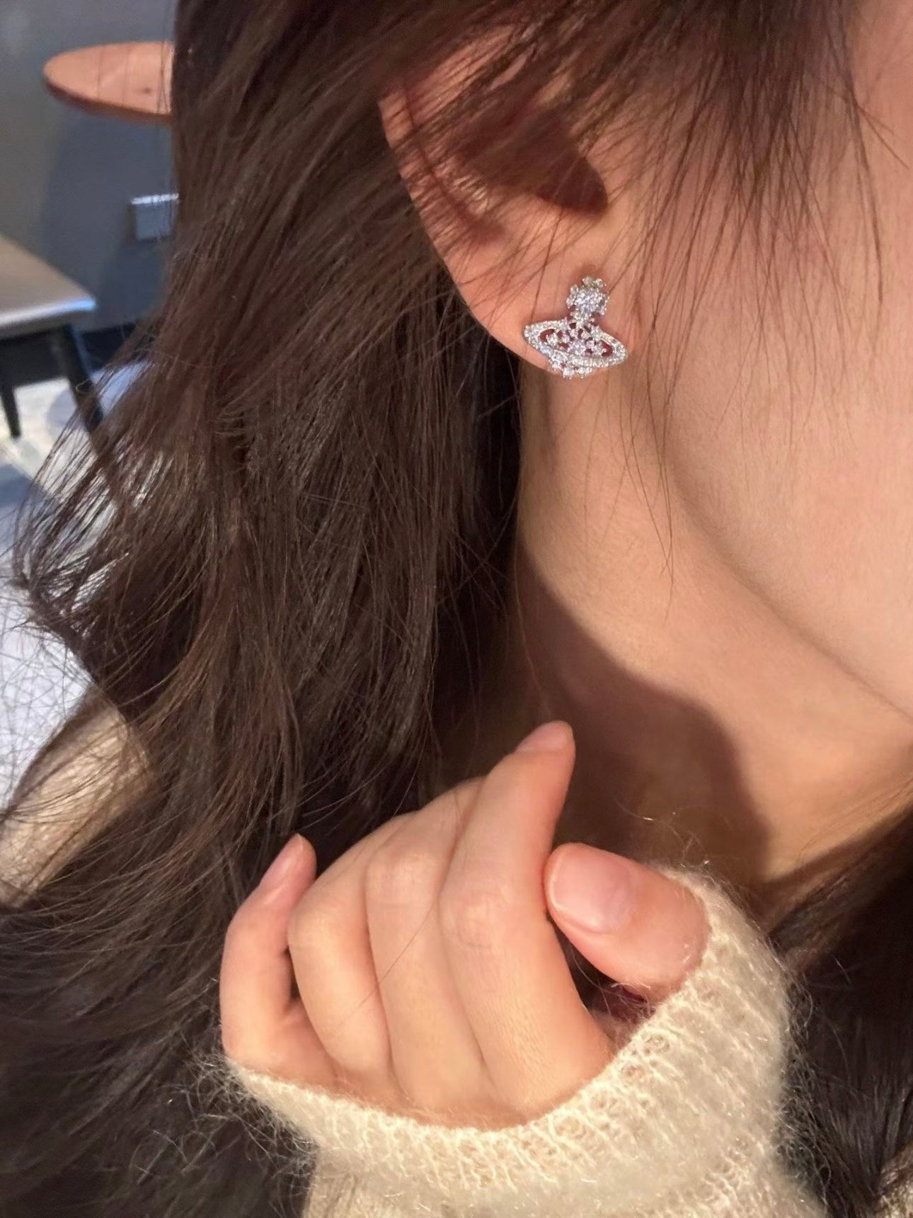 [預購] 925純銀 Vivienne Westwood Narcissa 雪花系列