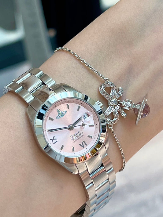 [預購] Vivienne Westwood Fenchurch 29mm 小粉錶