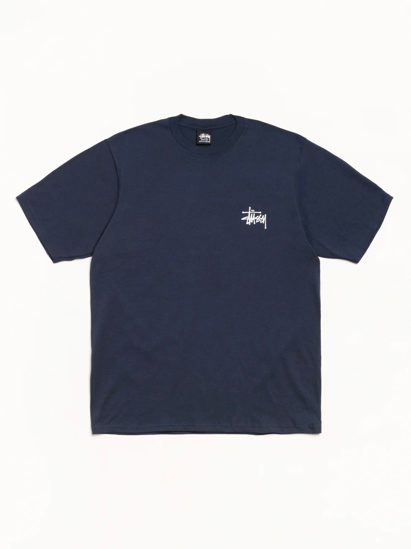 [現貨] Stussy BASIC STÜSSY TEE 深藍色基本款短袖