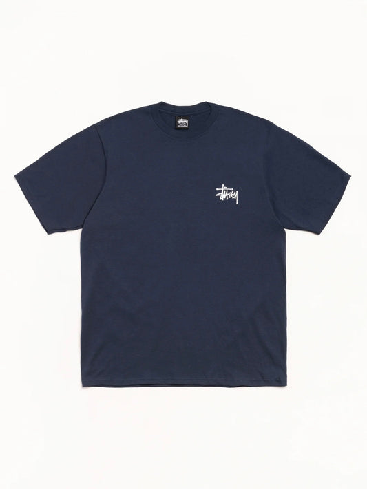 [現貨] Stussy BASIC STÜSSY TEE 深藍色基本款短袖