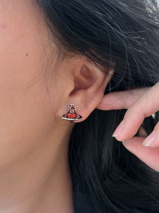 [現貨] Vivienne Westwood 情人節愛心耳環