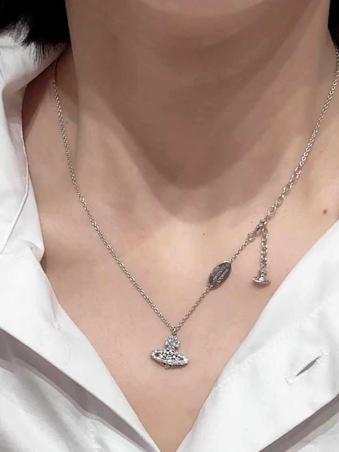 [預購] 925純銀 Vivienne Westwood Narcissa 雪花系列