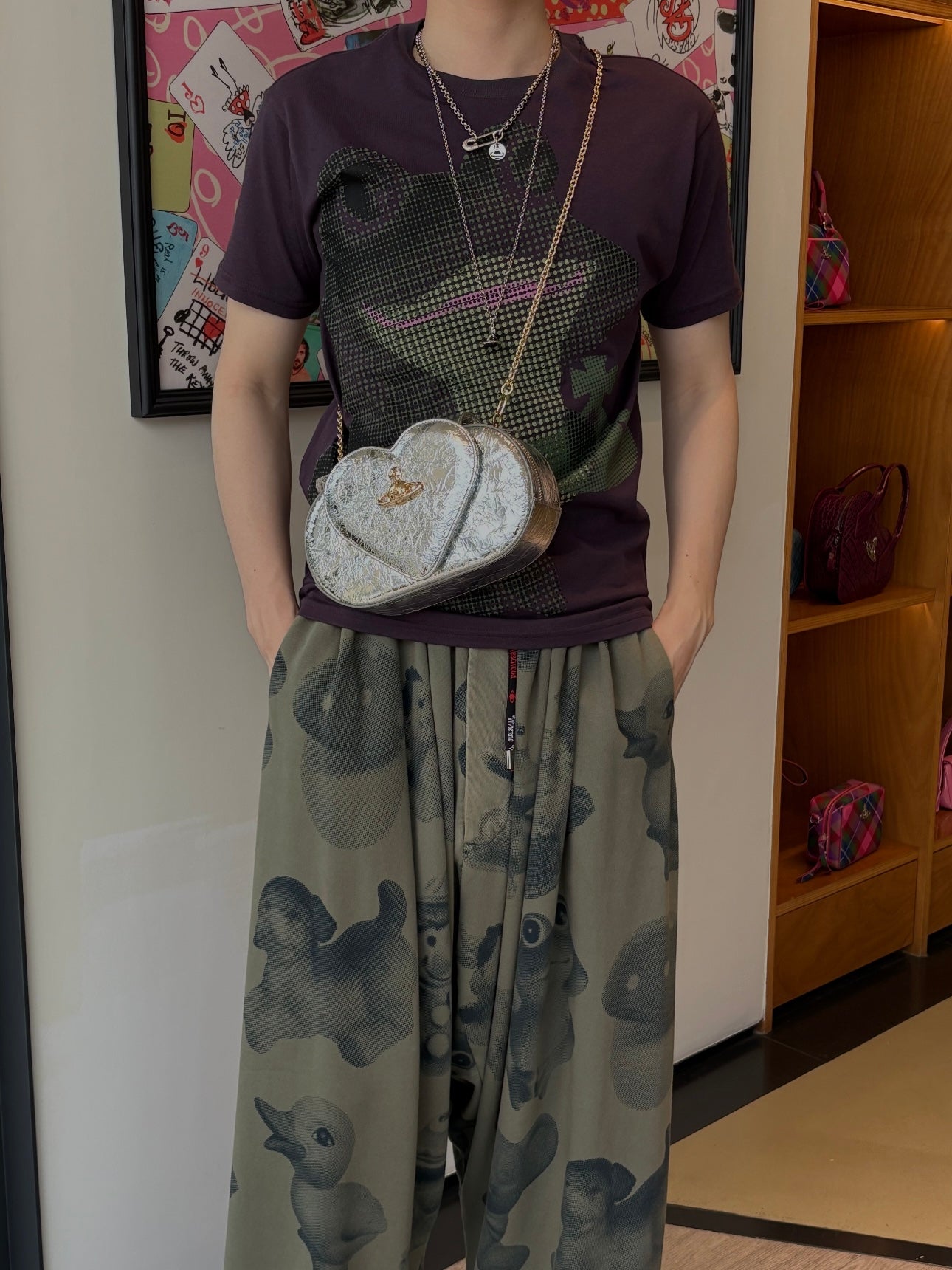 [預購] Vivienne Westwood Man Petite Tiny Orb 做舊水泥灰 小號|中號