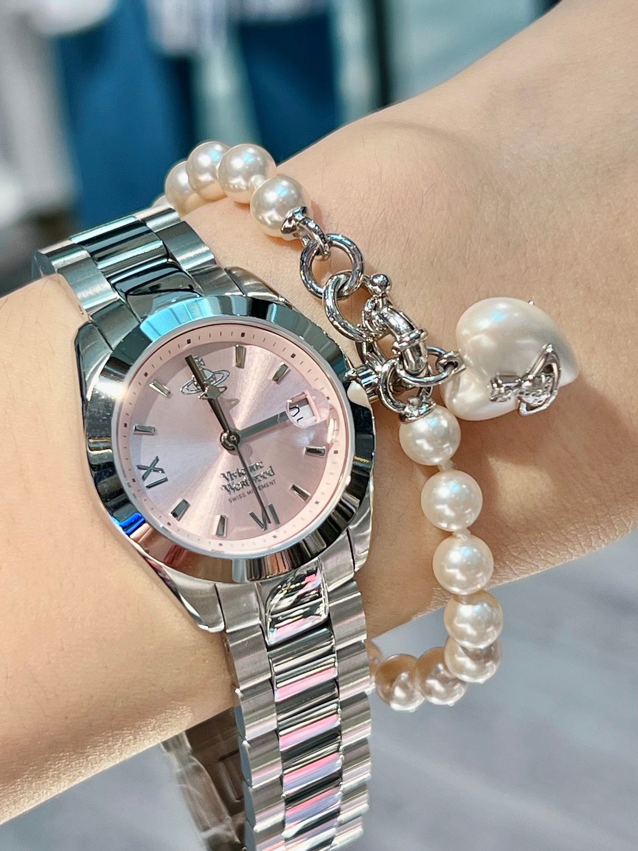 [預購] Vivienne Westwood Fenchurch 29mm 小粉錶