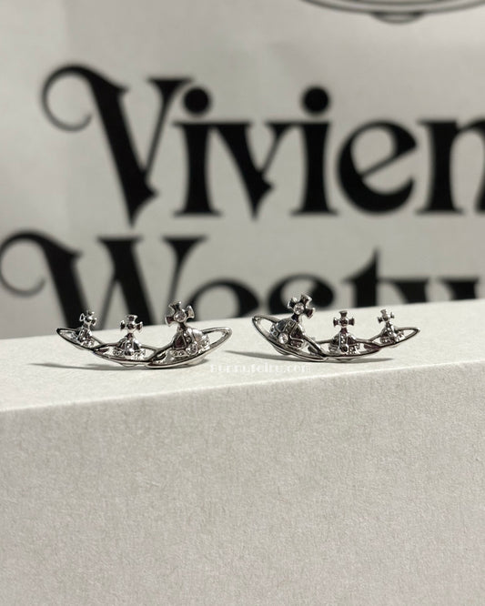 [預購] Vivienne Westwood Candy Earrings 三連土星耳環