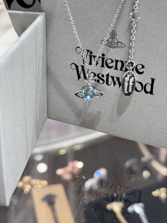 [現貨] Vivienne Westwood Reina Necklace 限定薄荷綠