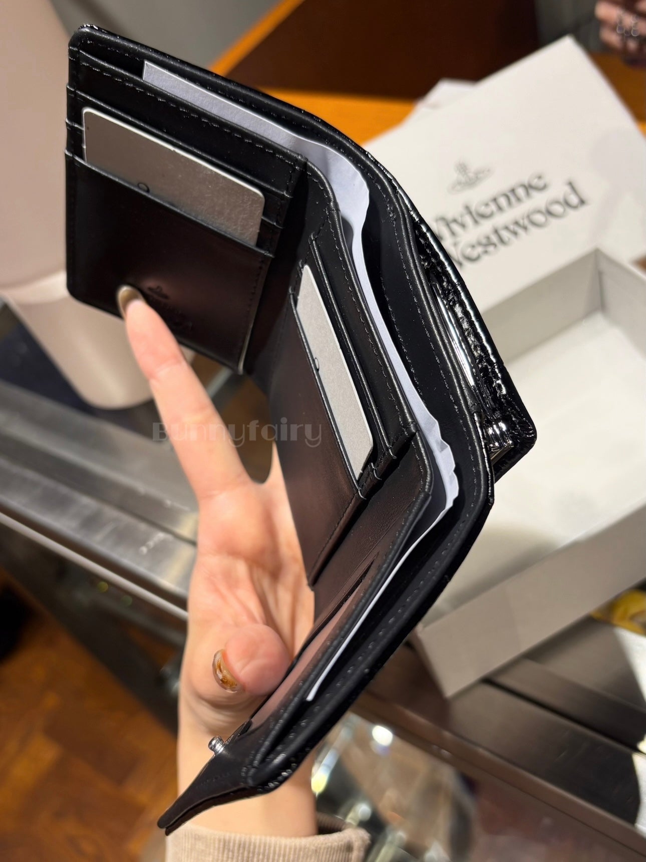 [預購] Vivienne Westwood Small Frame Wallet 新版本鱷魚紋口金三折錢包/短夾