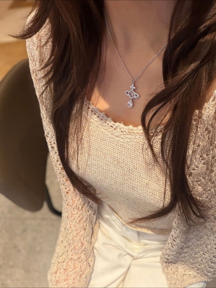 [預購] Vivienne Westwood Olympia Drop Necklace Olympia水滴項鍊