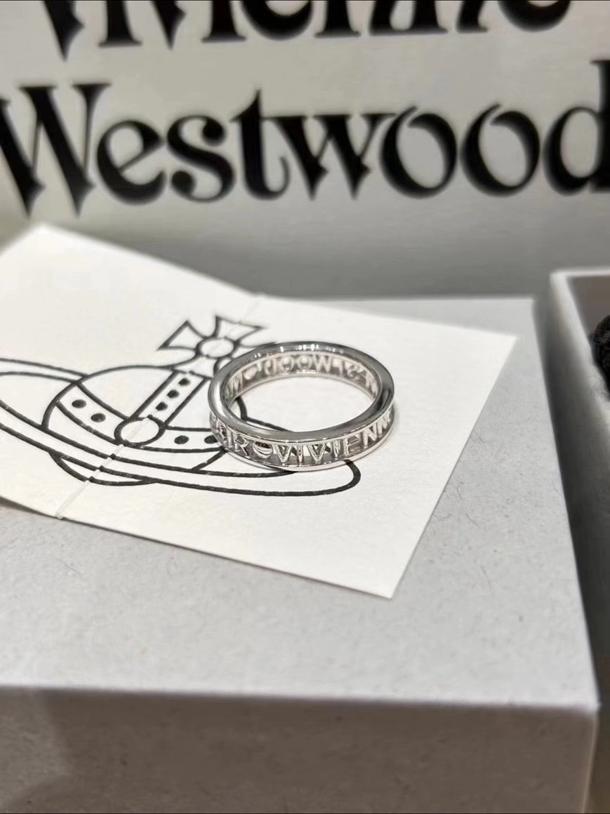 [現貨] Vivienne Westwood Westminster 鏤空戒指XS
