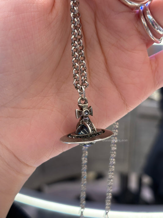 [預購] Vivienne Westwood Man Petite Tiny Orb 做舊水泥灰 小號|中號