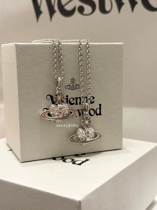 [預購+現貨] Vivienne Westwood 性價比の選💗🪐愛心土星項鍊