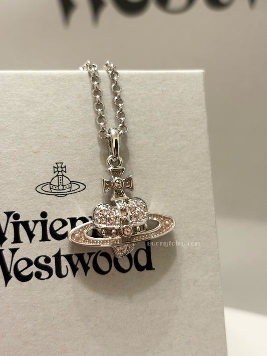 [預購+現貨] Vivienne Westwood 性價比の選💗🪐愛心土星項鍊