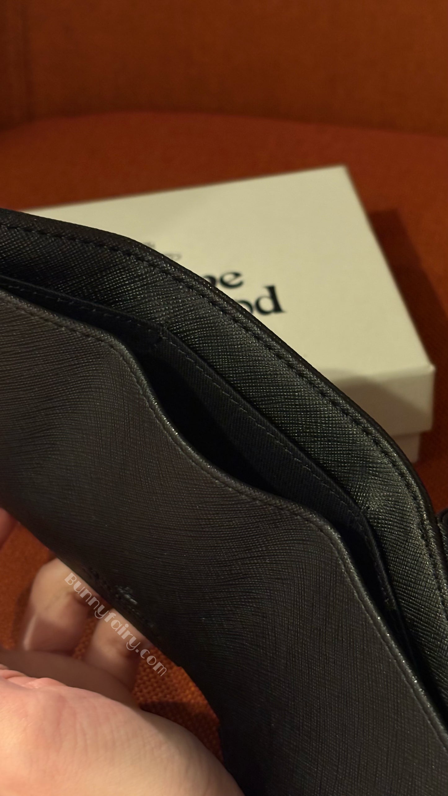 [預購] Vivienne Westwood Envelope Wallet 黑金十字紋信封短夾/錢包