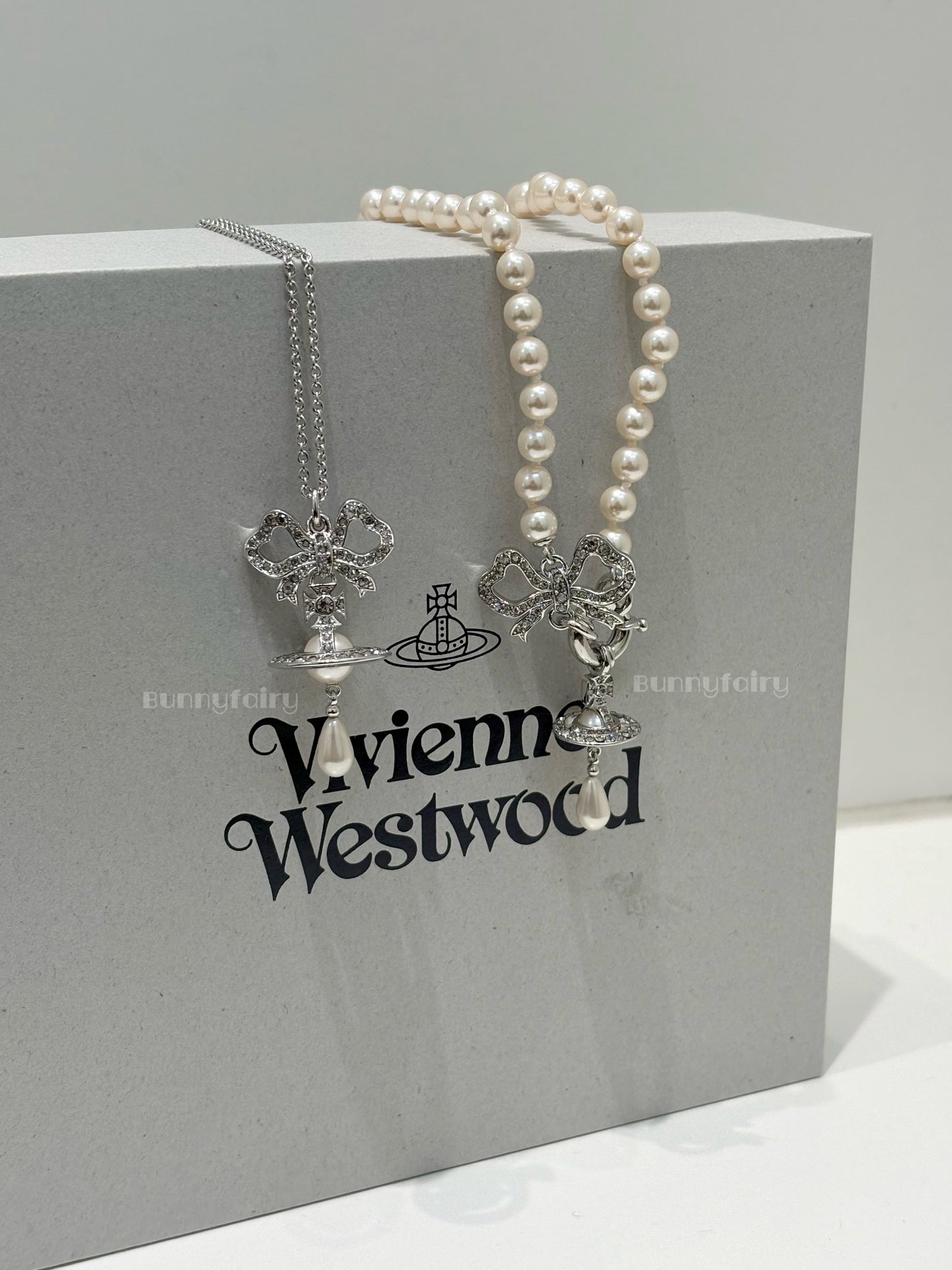 [預購] Vivienne Westwood Rigoberta 蝴蝶結巴洛克珍珠水滴系列
