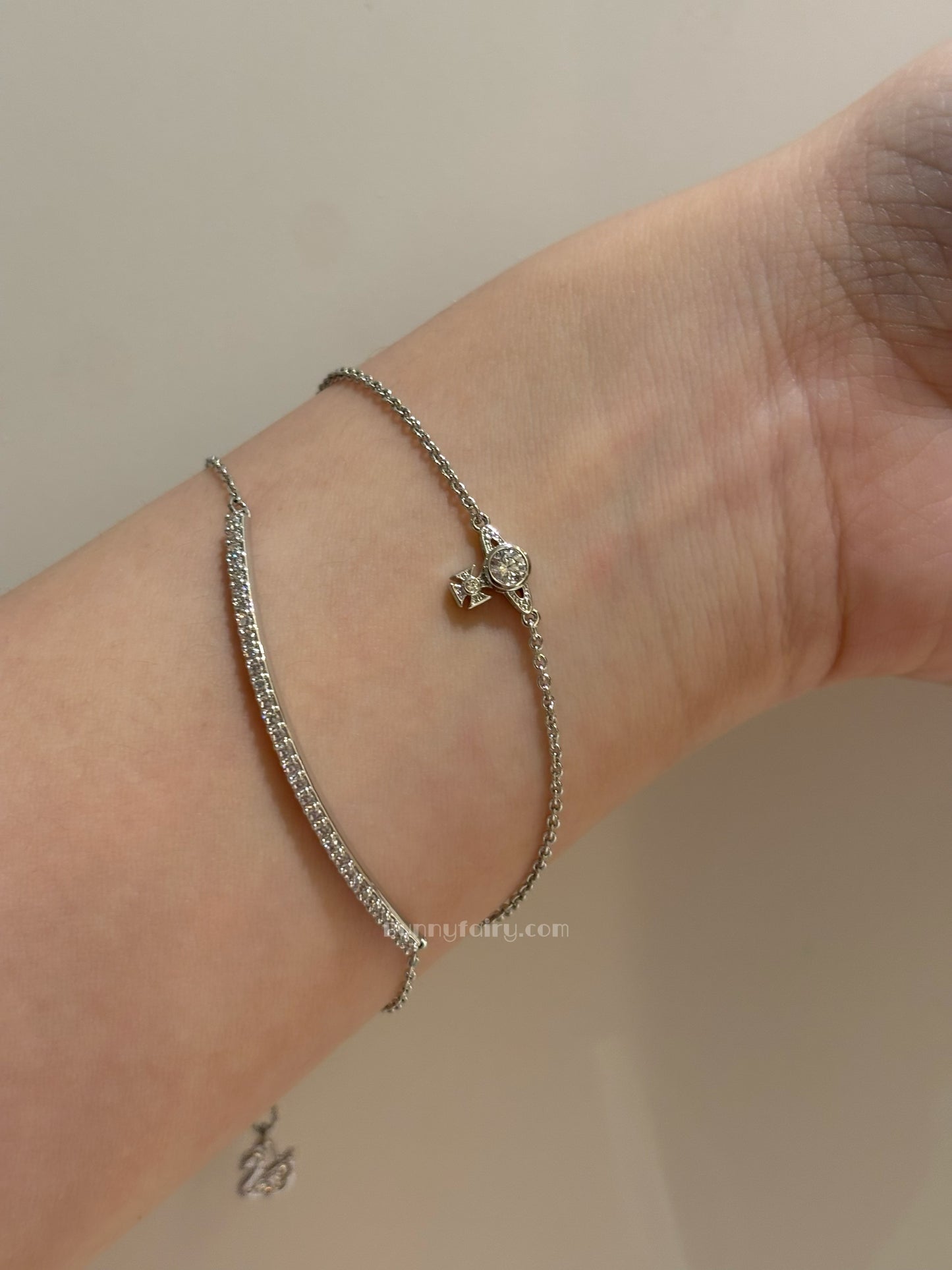 [預購] Vivienne Westwood London Bracelet 迷你單鑽手鍊 疊戴必備!!