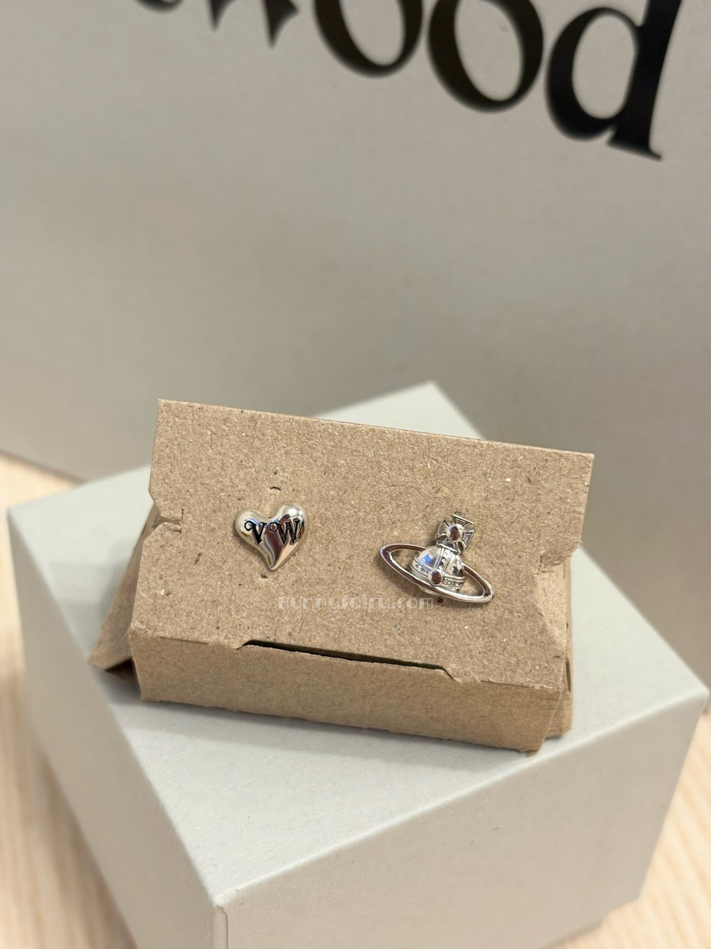 [預購+現貨] 925純銀!! Vivienne Westwood Leodaria Earrings AB款耳釘