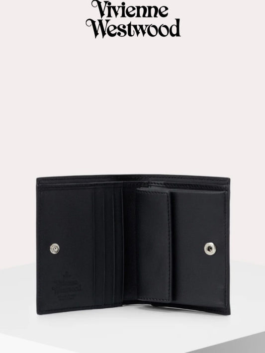 [預購] Vivienne Westwood 十字紋兩折短夾