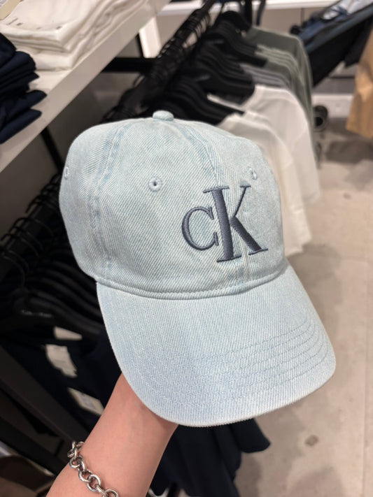 [現貨] Calvin Klein CK牛仔刺繡帽子