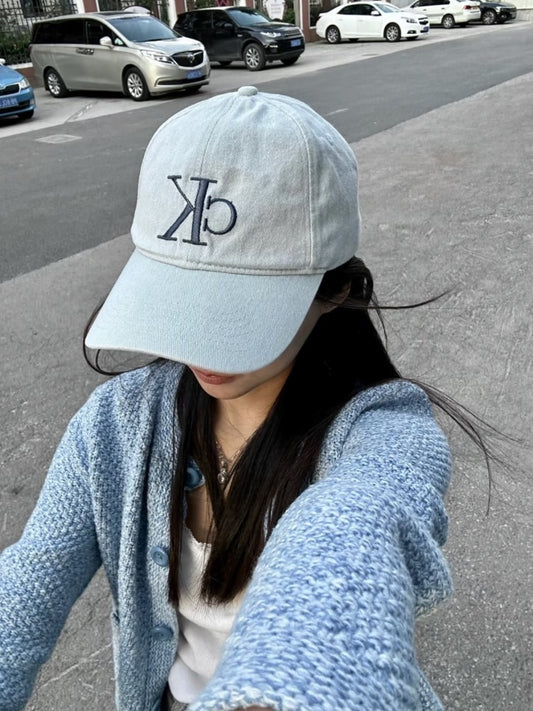 [現貨] Calvin Klein CK牛仔刺繡帽子