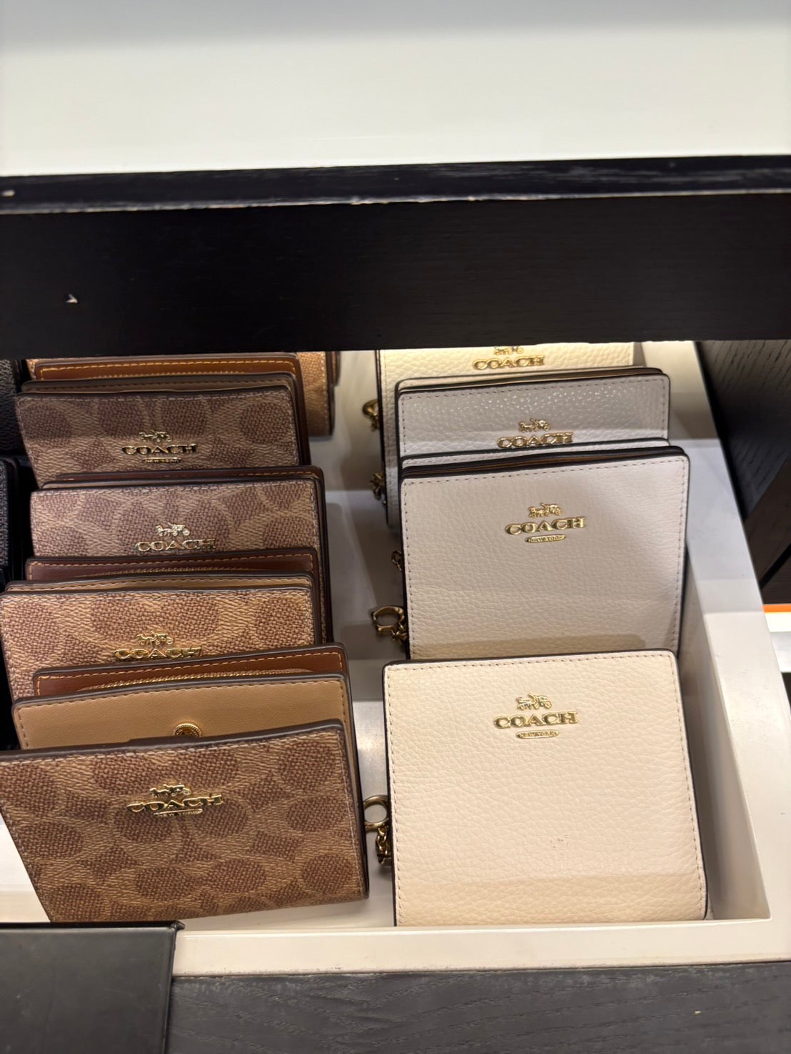 [預購+現貨] Coach Snap Wallet 兩折錢包 多色